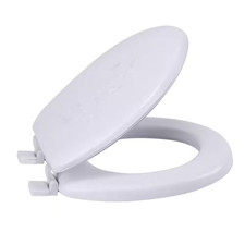 Extra Soft Standard round Toilet Seat in White