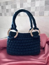 borsa uncinetto fatta a mano