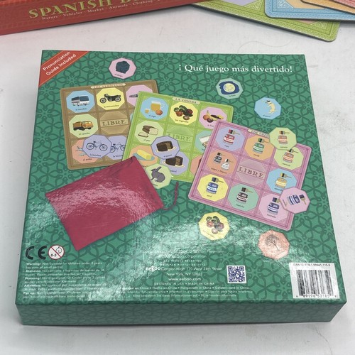 Spanish Bingo Game Educational Language Skills For Children by eeBoo - Picture 3 of 10