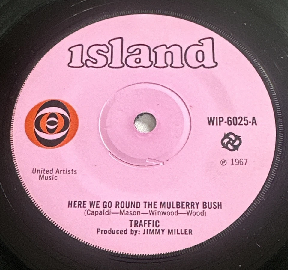 Traffic - Here We Go Round The Mulberry Bush   1967 7 In 45 Rpm Single WIP 6025 - Image 4 of 4