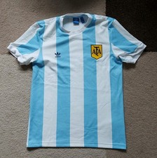 Argentina Adidas Originals Football Shirt #10 Diego Maradona Size Medium