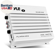 Hydra Marine 400W 4-Channel Amplifier - Waterproof with Dual MOSFET Power Supply