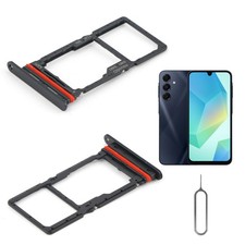 2PCS SIM Card Tray for Samsung Galaxy A16 5G SIM Card Slot Holder Replacement...