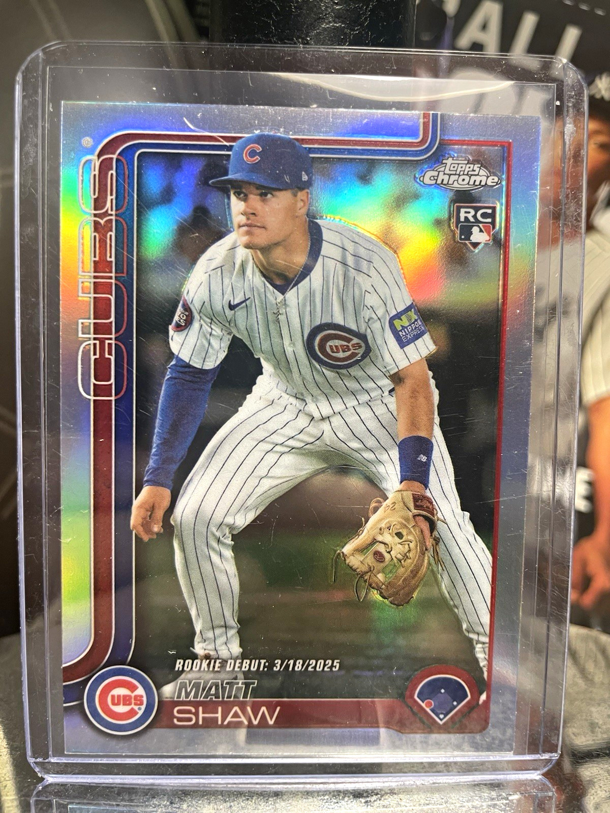 Topps Chrome Update 2025 Matt Shaw Cubs RC ReFractor #USC135