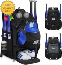 Baseball Backpack, Lightweight Softball Bag with Shoe Compartment Baseball Bag f