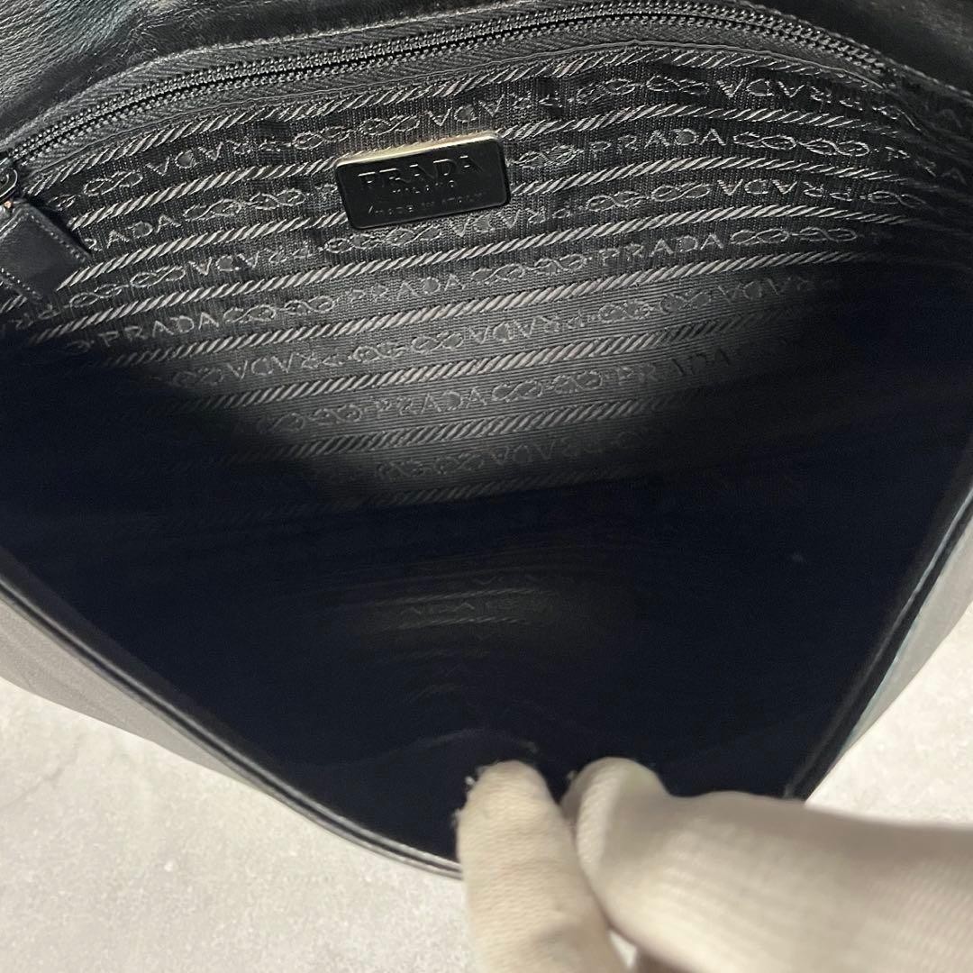 PRADA ONE SHOULDER BAG LEATHER archive thumbnail 14