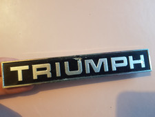 Classic Triumph  rear badge used