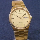 [Japan Exclusive!] Vintage 80s SEIKO CHRONOS 5H23-7D40 Kanji Day/Date Watch