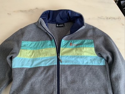 COTOPAXI Teca Fleece Jacket Men s S Full Zip Gray Recycled Hike Outdoor