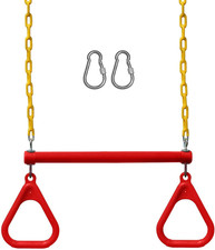 Swing Sets for Backyard, Monkey Bars  Swingset Accessories - Set Includes 18" T