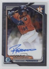 2024 Bowman Chrome Prospect Auto Pascanel Ferreras #CPA-PF Auto r1p