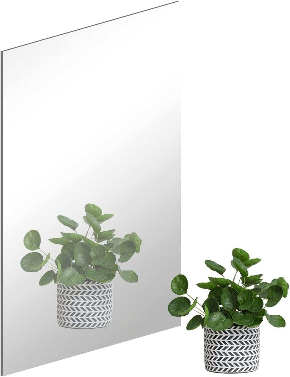 40X30Cm Frameless Acrylic Mirror, 1 Pcs, 3Mm Thick, Unbreakable, Rectangular, HD