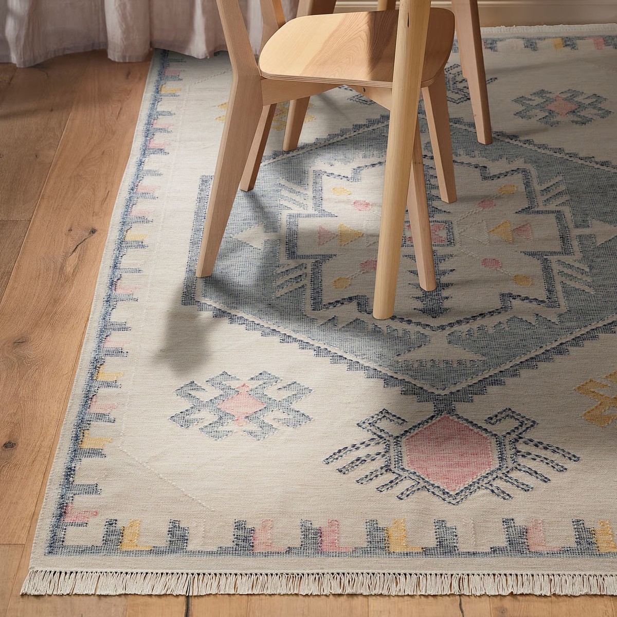 IKEA KNYLHAVRE Rug, Flatwoven, Wool Multicolor/Handmade, 5