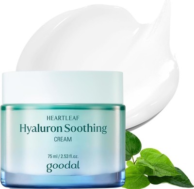 Goodal Heartleaf Hyaluron Soothing Cream 2.53 oz - NIB