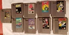 Nintendo NES video game lot of nine (9)