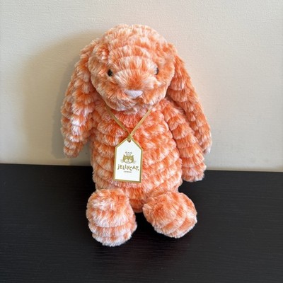 Jellycat Medium Bashful Luxe Fizzleskip Bunny - Brandneu mit Etikett