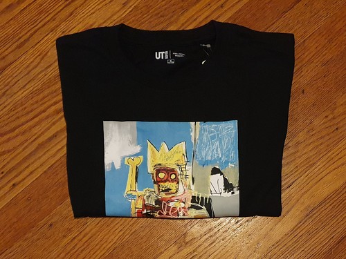 Schwarzes Uniqlo X Basquiat T-Shirt Größe M Neu mit Etikett - Bild 8 von 8