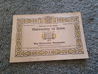1920 University of Iowa Illustrated Bulletin of State Photos Iowa City