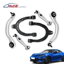 6Pcs Front Upper Lower Control Arms w/ Ball Joints For 2017-2021 Tesla Model 3