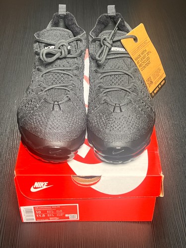 NIKE VaporMax 2023 Flyknit Anthracite/Black US 10 Men's - Picture 1 of 7