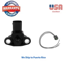Manifold Air Pressure MAP Sensor + CONNECTOR for 2006-2009 Mercedes E320 E350