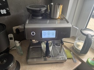 Sage SES880BSS4EEU1 The Barista Touch Edelstahl Siebträgermaschine Barista