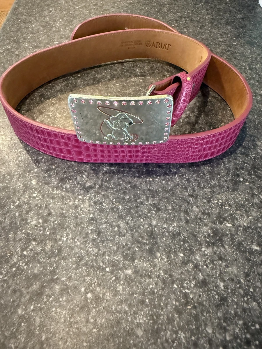 Ariat Pink Belts for Women for sale | eBay display picture 1