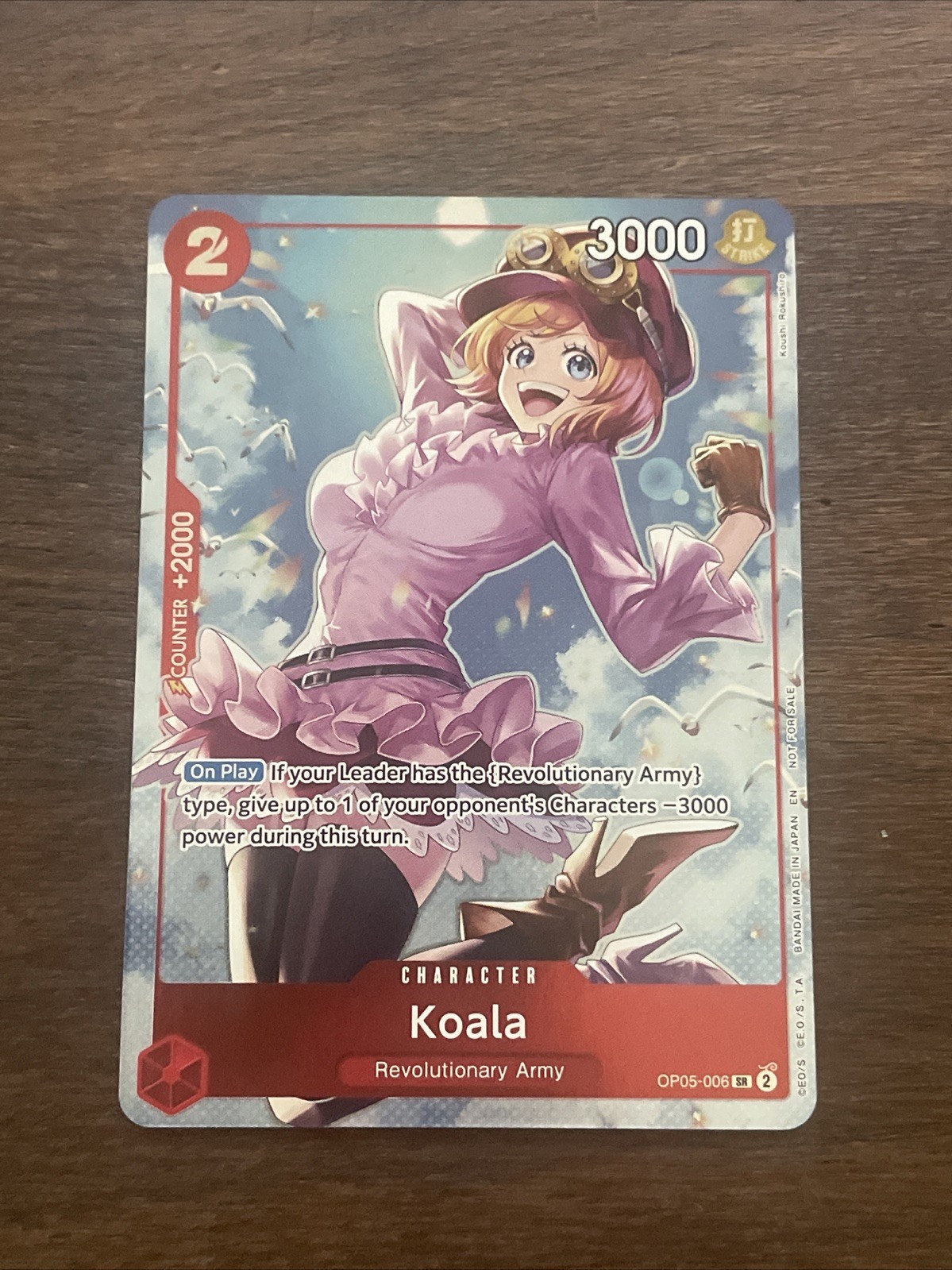 Koala OP05-006 Alt (Alternate Art) One Piece Heroines Edition EB03 Dash Pack