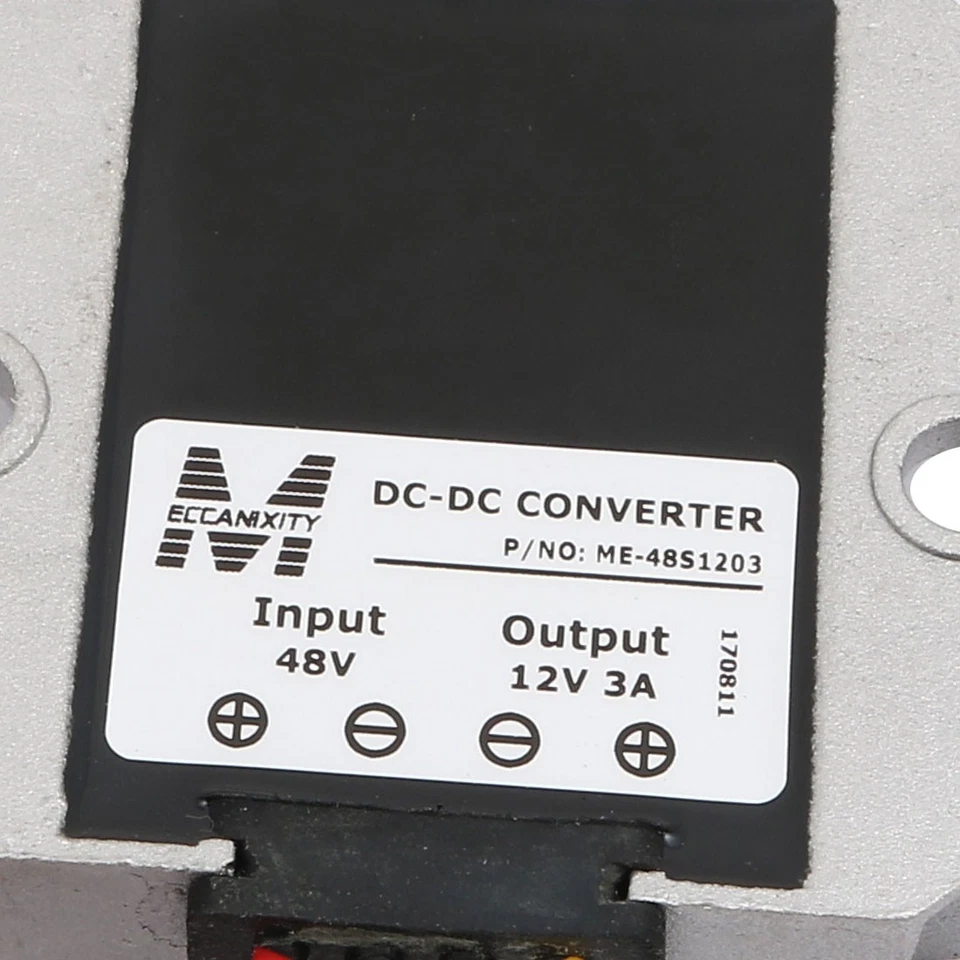 DC 48V to DC 12V 3A 36W Waterproof Voltage Converter Regulator - Image 2 of 4