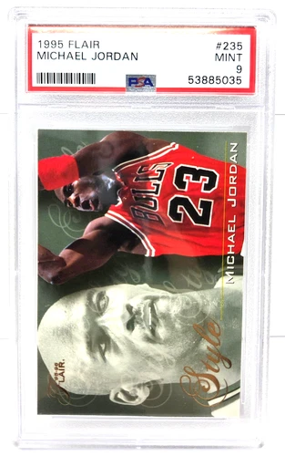 1995 Flair Style MICHAEL JORDAN Basketball Card PSA 9 MINT