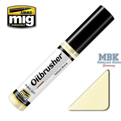 Ammo of MIG AMIG3521 Oilbrush Yellow Bone