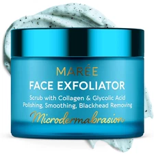 Face Exfoliator — Microdermabrasion Facial Scrub & Exfoliating Face Wash for Wom