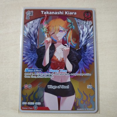Takanashi Kiara Hololive Official Card Game Ocg Tcg SR Elite Spark EN