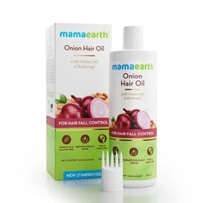 Mamaearth Onion Shampoo with Onion and Plant Keratin for Hair Fall Control 250ml