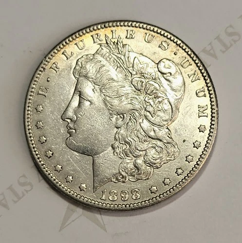 1898-S Morgan Silver Dollar XF/AU  - C9942M