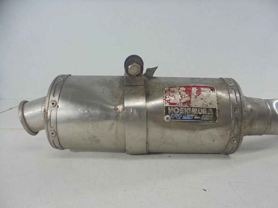 Tubo silenciador de escape Yamaha YZF-R6 YZF R6 YOSHIMURA 1999-2002 PARA REPUESTOS Foto 2 de 4