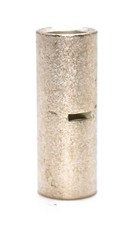 MVP Uninsulated 4 AWG Seamless Butt Splice Connector Terminals - 25 Pack