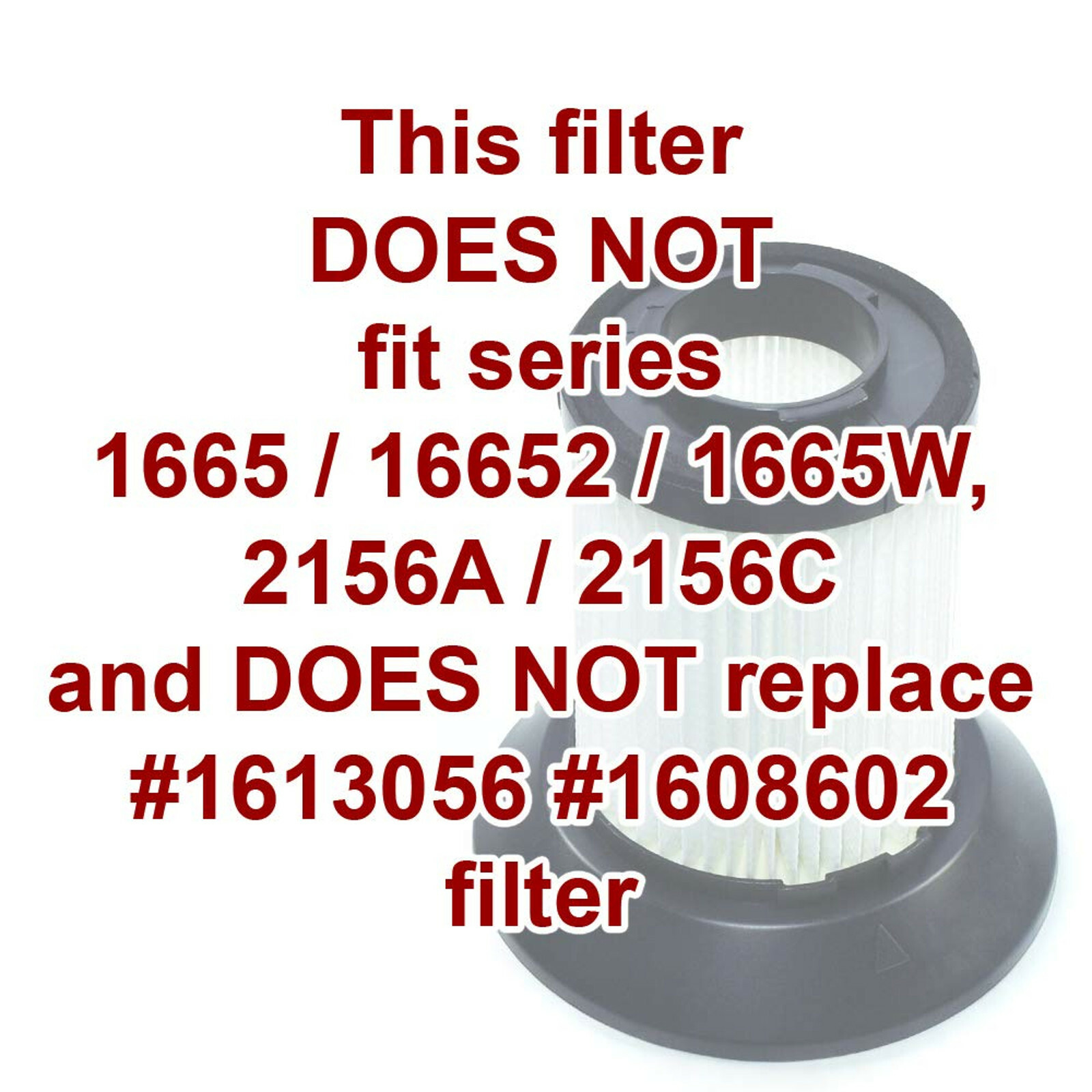 HQRP Filtro Set Per Bissell CleanView Bagless 3575 35755 35758