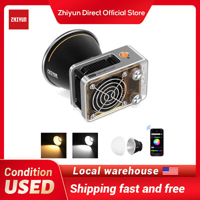 Zhiyun Molus X60 RGB [Official] 60W RGB Standard LED Video Light Portable Light