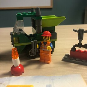 LEGO 5930 Road Construction 100% Complete with Instructions NO BOX