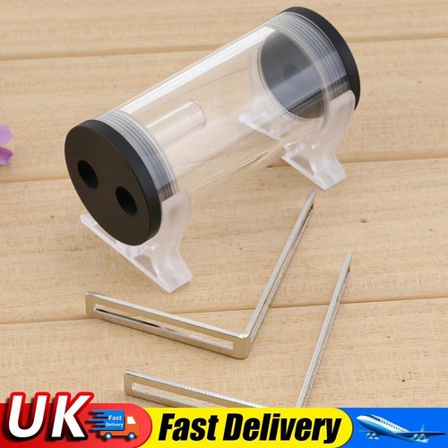 50mm Diameter Tank G1/4 Thread Cylinder Reservoir Tank for PC Water Cooling UK