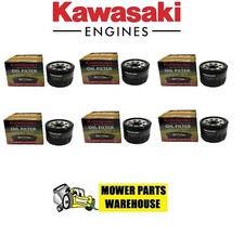 6 PACK GENUINE OEM KAWASAKI ENGINE OIL FILTERS 49065-0721 FR FS FX 49065-7007