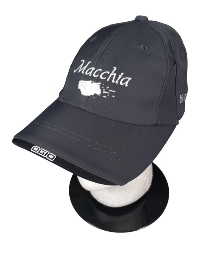 Ogio Macchia CA Winery "It's All Good" 系带帽 100% 聚酯纤维 灰色 — 第 2/4 张图片