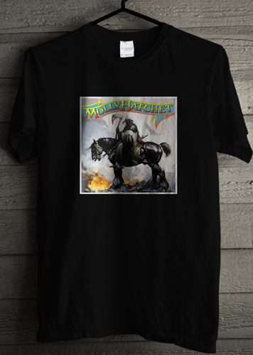 Molly Hatchet Great Album Men's Black T 