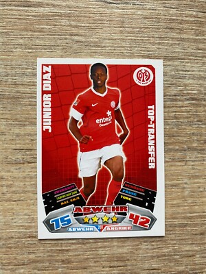 Match Attax 12/13 - 201 - JUNIOR DIAZ - Top-Transfer