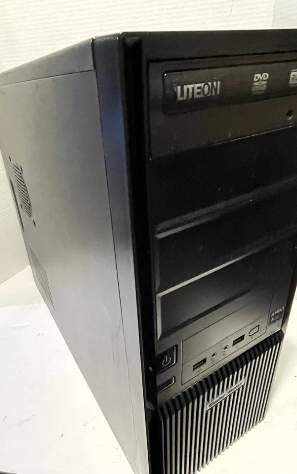 Custom Desktop PC (AMD A6 3.60GHz 4GB 320GB Win 10) Desktop PC - Image 3 of 4