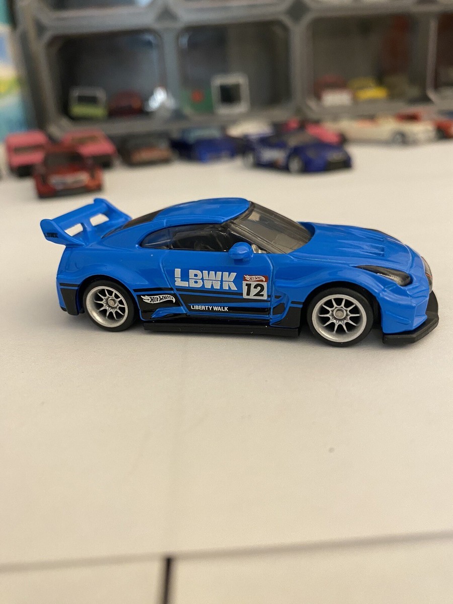 Hot Wheels Liberty Walk GTR R35 Real Riders Custom Swap Wheels
