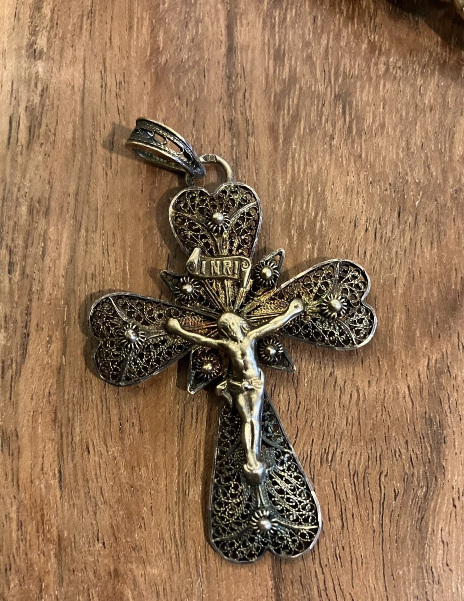 Antique shop crucifix pendant