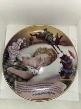 Willitt's Galleries 1988 "A Child's Dream" ￼Circus Legends (8 1/2 Di) Plate