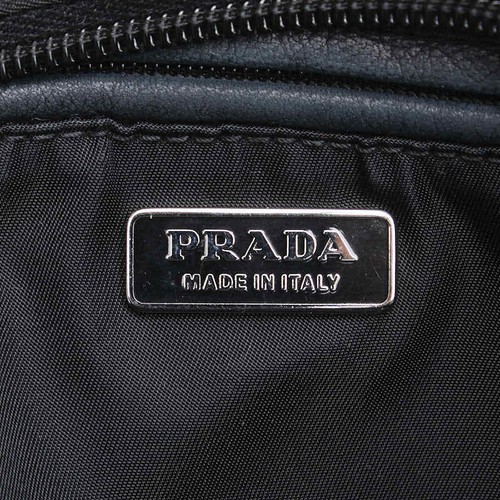 Bolso de Mano PRADA Triángulo Con Logo Noche Oso Bijou Mini Boston【U... - Imagen 9 de 13